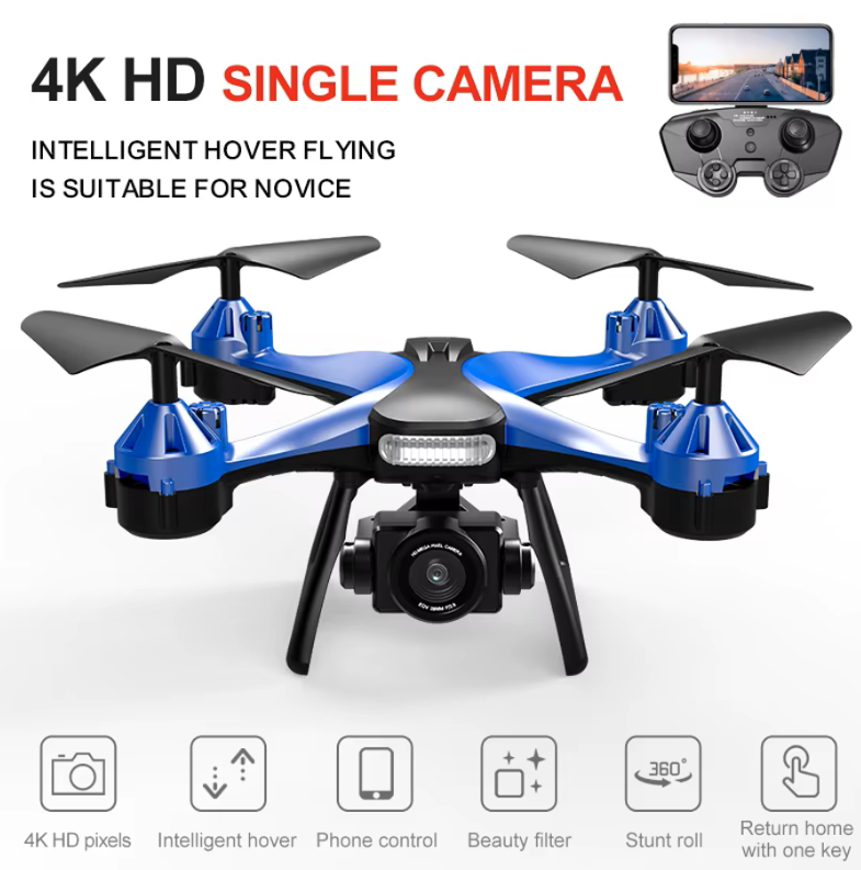 Single Shot Drone 4K HD Aerial Photography Nova Wifi Foldable Altitude 4K Fixed Camera GPS Quadcopter