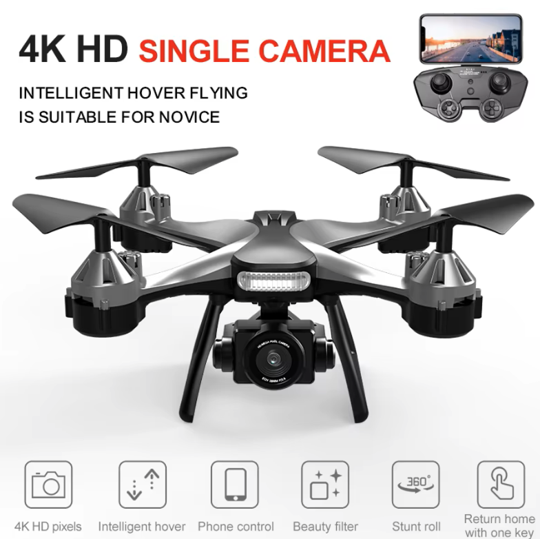 Single Shot Drone 4K HD Aerial Photography Nova Wifi Foldable Altitude 4K Fixed Camera GPS Quadcopter