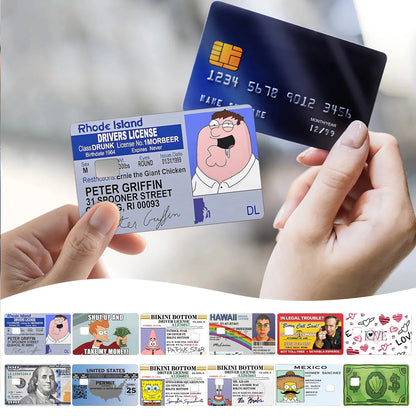 Fun Card Skin – Add a Smile While Protecting Your Bank & Transit Cards! 😆💳✨